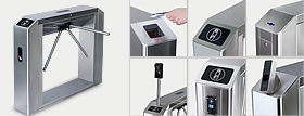 New multi-purpose box tripod turnstile